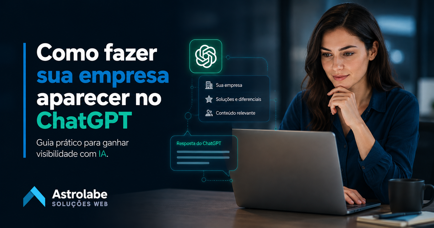 Como fazer sua empresa aparecer no ChatGPT
